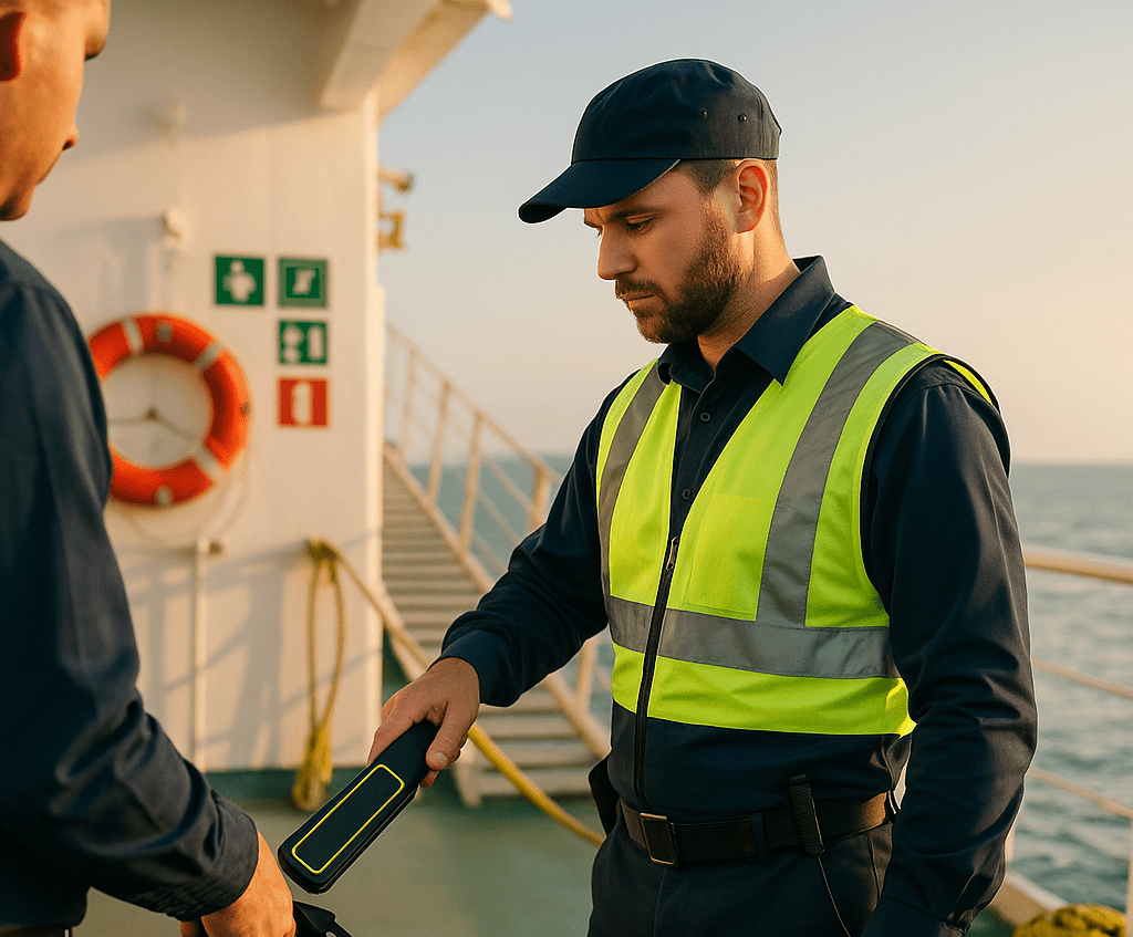 Підготовка з питань виконання обов’язків з охорони судна особами командного складу, що особові які займають, зокрема, обов’язки з охорони судна